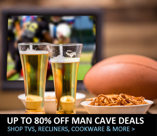 Up to 80% off Man Cave Deals