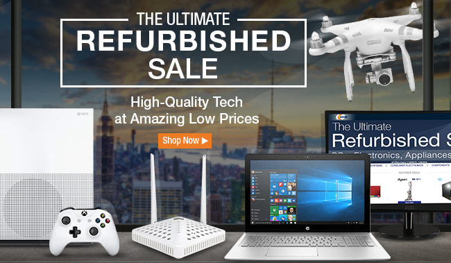 The Ultimate Refurbished Sale