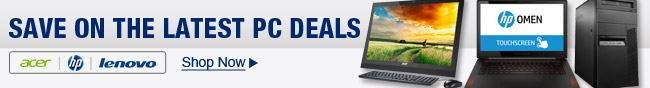 Save On The Latest PC Deals
