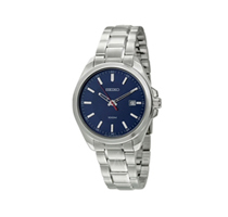 Seiko Men's Stainless-Steel Quartz Blue Dial Watch