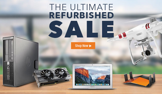 The Ultimate Refurbished Sale