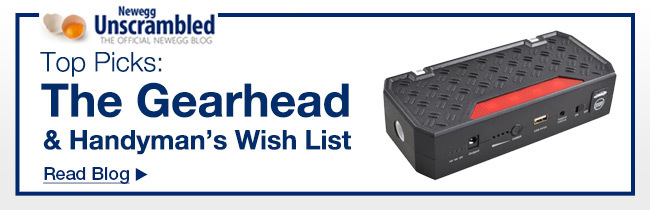 IThe Gearhead and Handyman's Wish List