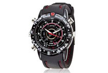 Spy Watch With Video Camcorder, Digital Camera, Microphone, 8GB Memory, & Push button Controls
