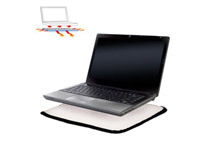 Notebook Buffer Laptop Comfort Cushion Fold-up Pad Protects Against Spills & Heat