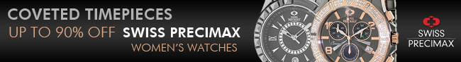 Coveted Timepieces Up to 90% Off Swiss Precimax Women's Watches