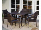 Cliff 5pc Outdoor Dining Set
