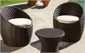 High end chic outdoor furniture from Christopher Knight