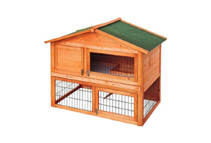 Pawhut Deluxe 2-Story Wooden Outdoor Hutch House