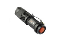 UltraFire 7W 400lm CREE Q5 LED ZOOMABLE Mini Flashlight, 2-Pack