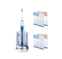 Health HP-STX High Power Sonic Electric Toothbrush with Dock Charger & 20 Heads