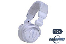 American Audio HP550 DJ Headphones (White)