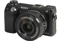 Sony NEX-6L/B 16.1 MP Compact Camera with Lens (Black)