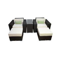Outsunny Outdoor PE Rattan Wicker Patio Sofa Furniture Set (4 Styles)