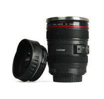 Canon Camera Lens Coffee Mug Thermos