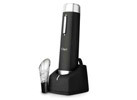 Ozeri Prestige Electric Wine Bottle Opener with Aerating Pourer, Foil Cutter & Recharging Stand