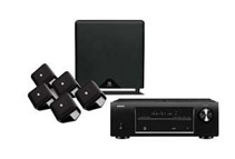Denon 5.1 Home Theater Package with Boston Acoustics Soundware XS Speakers