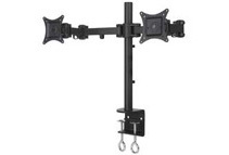 Vivo Heavy Duty Adjustable Dual LCD Monitor Desk Mount Stand, Fits 2 Screens 13-27inch