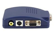 VGA to AV Composite RCA S-Video Converter Box