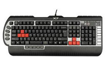 A4Tech G800V Anti-Ghosting 8-Key Rollover USB PC Gaming Keyboard
