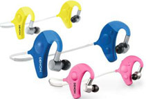 Denon AH-W150BU Exercise Freak In-Ear Wireless Headphone (Blue)