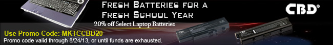 Fresh Batteries for a Fresh School Year