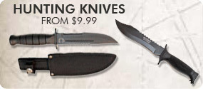 Hunting Knives From $9.99