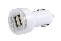 2.1Amps / 10W Dual USB Car Charger For Apple and Android Devices (Pack of 2)