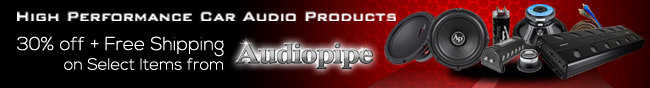 High Performance Car Audio Products