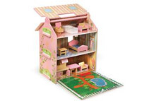 Badger Basket Ivy Cottage Dollhouse w/ Furniture
