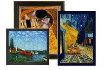 Framed Fine Art (3 Artists)