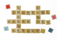 Scrabble Refrigerator Magnet Set