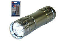 9 LED Metal Flashlight - Premium Quality