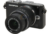 Olympus PEN E-PL3 14-42mm 12.3 MP Interchangeable Lens Camera, Black
