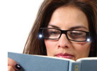 '+1.00 LED Magnifying Reading Glasses