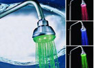 7-Color LED Water Pressure Sensor Showerhead
