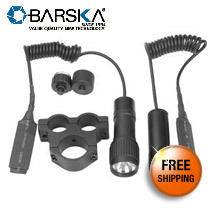BARSKA Tactical Red Laser Sight System w/ Flashlight and Mount