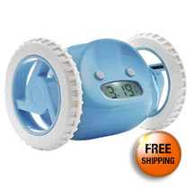 Clocky Alarm Clock On Wheels