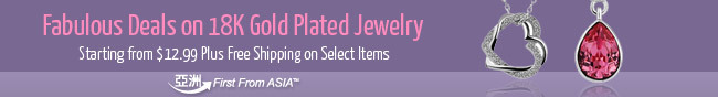 Fabulous Deals on 18k Gold Plated Jewelry