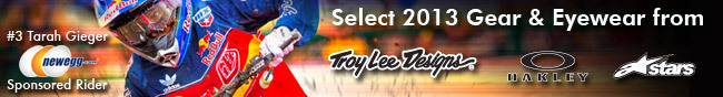 Select 2013 Gear and Eyewear from Troy Lee Designs, Oakley, All Stars