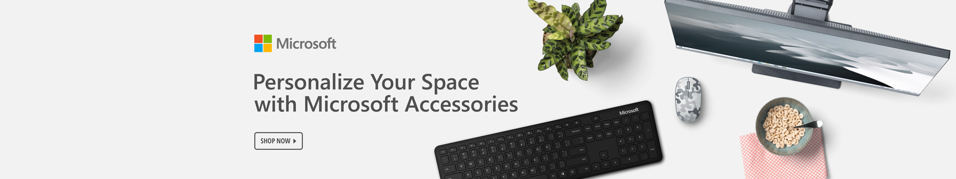 Personalize your space with Microsoft Accessories