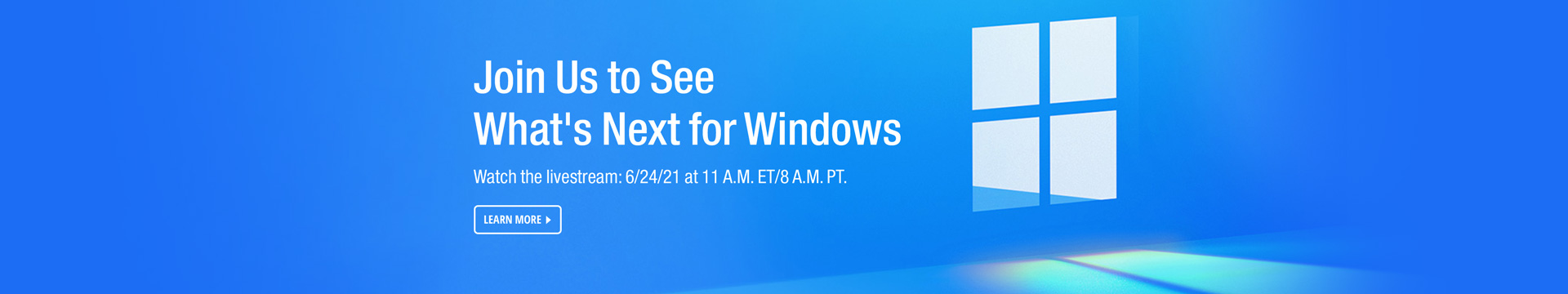 Join us to see what’s next for windows