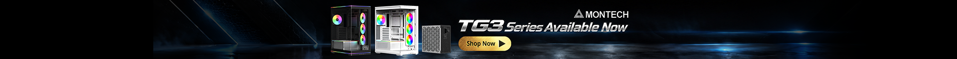 Montech TG3 Series Available Now