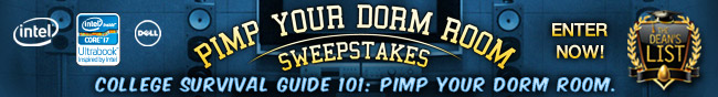 Pimp Your Dorm Room Sweepstakes