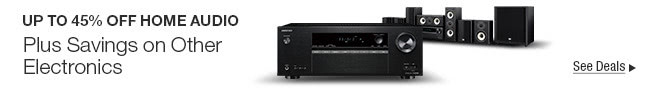 Up To 45% Off Home Audio