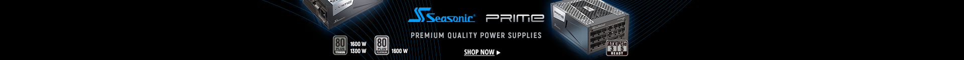 Seasonic Prime Premium Quality Power Supplies