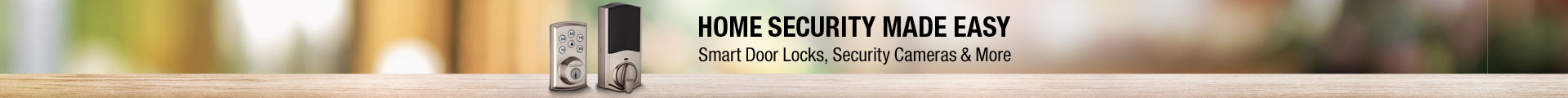 Home security made easy