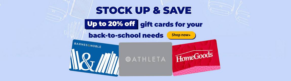 Stock up & save