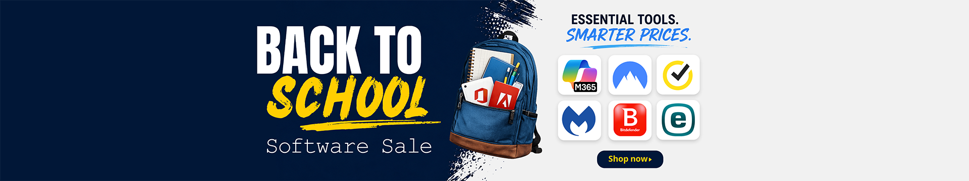Software BTS Banners Back to school