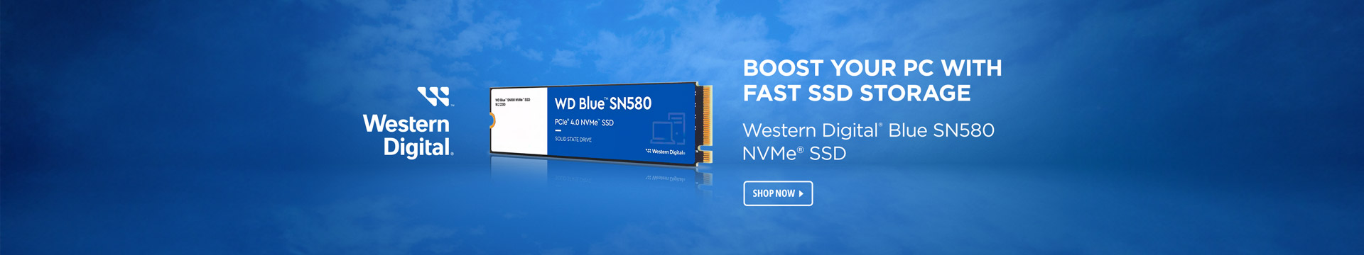 BOOST YOUR PC WITH FAST SSD STORAGE