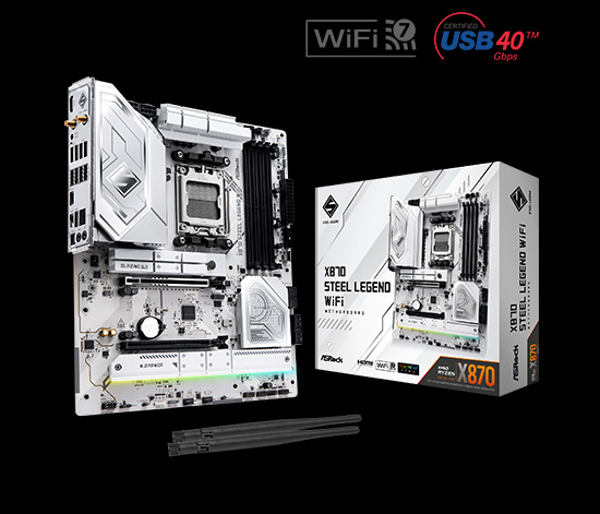 X870 Steel Legend WiFi